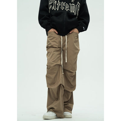 Baggy Drawstring Pants Korean Street Fashion Pants By 77Flight Shop Online at OH Vault