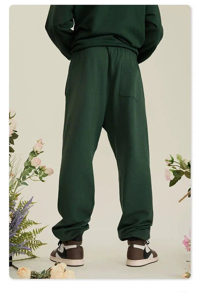 Straight Cuff Sweatpants Korean Street Fashion Pants By Thrived Basics Shop Online at OH Vault