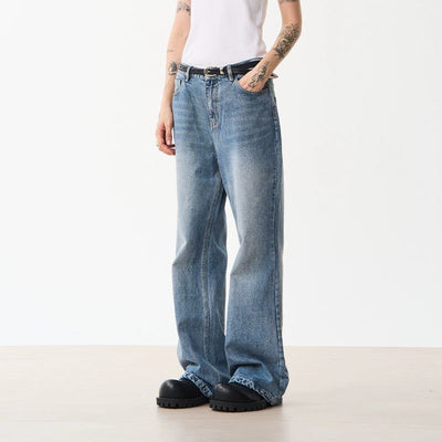 Line Smudges Butterfly Jeans Korean Street Fashion Jeans By Moditec Shop Online at OH Vault