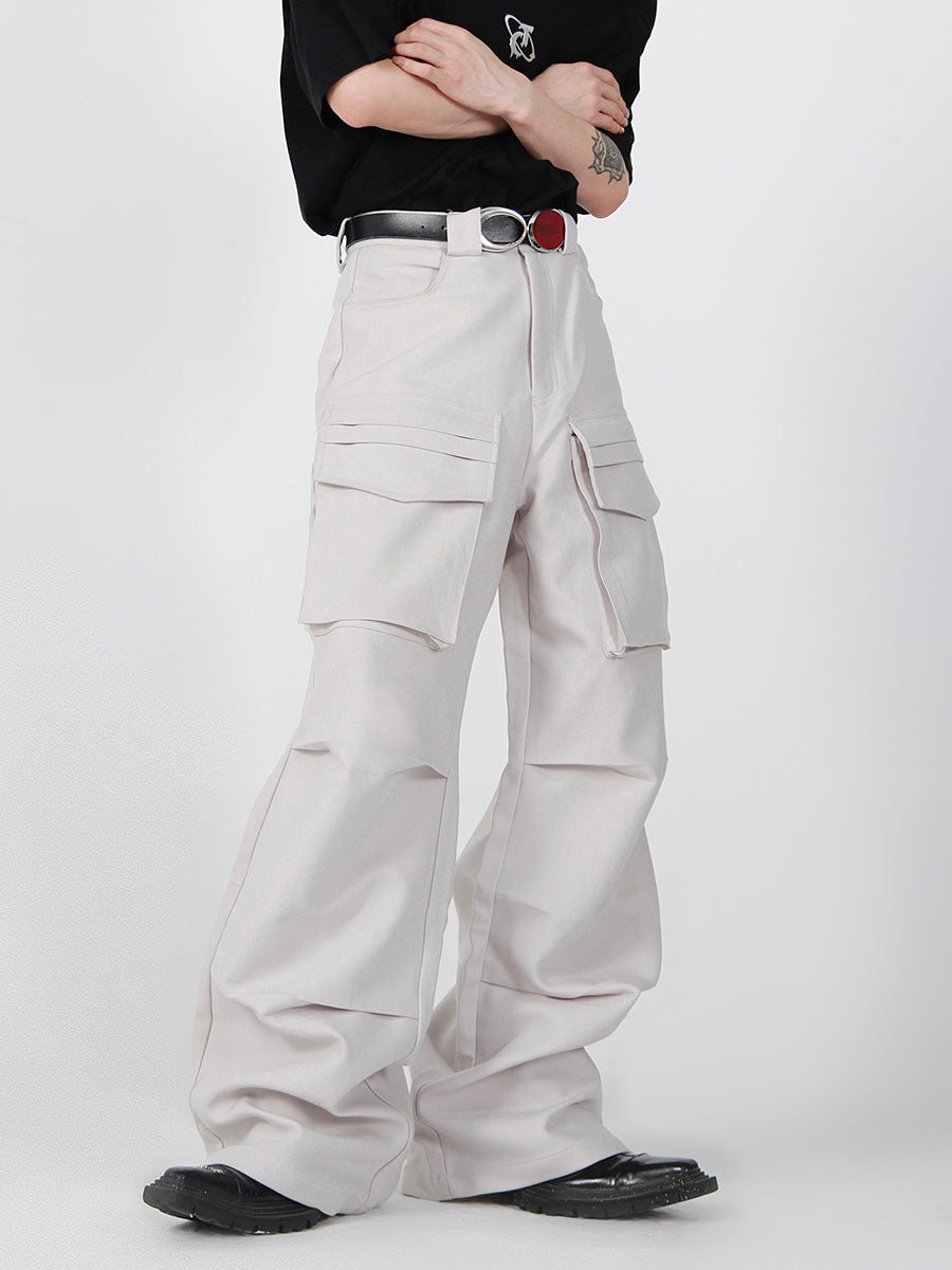 3D Large Pocket Pants