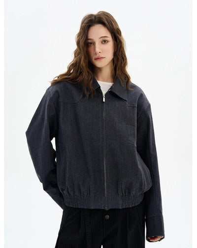 Side Pocket Harrington Jacket Korean Street Fashion Jacket By MaxDstr Shop Online at OH Vault