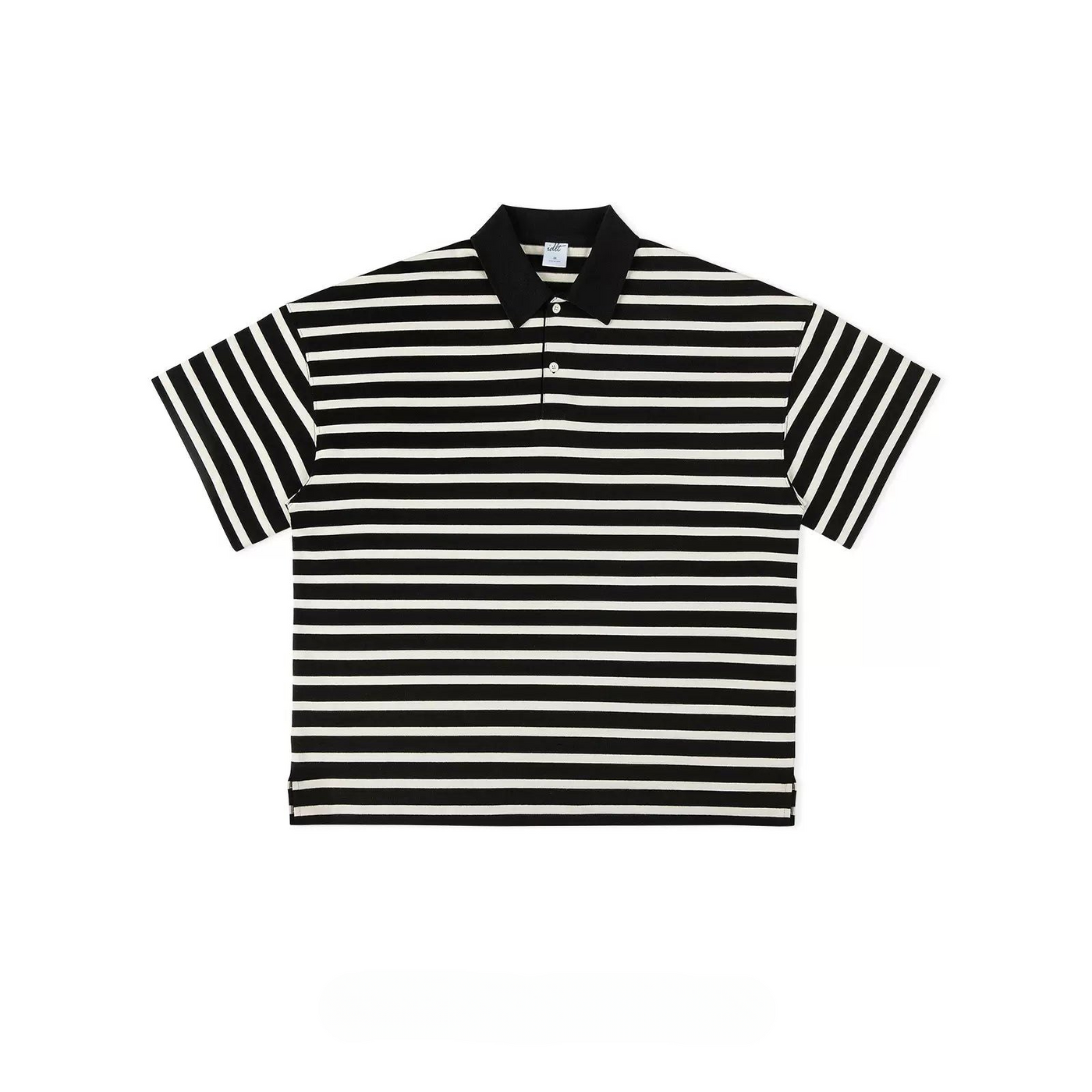 Regular Fit Striped Polo Korean Street Fashion Polo By IDLT Shop Online at OH Vault