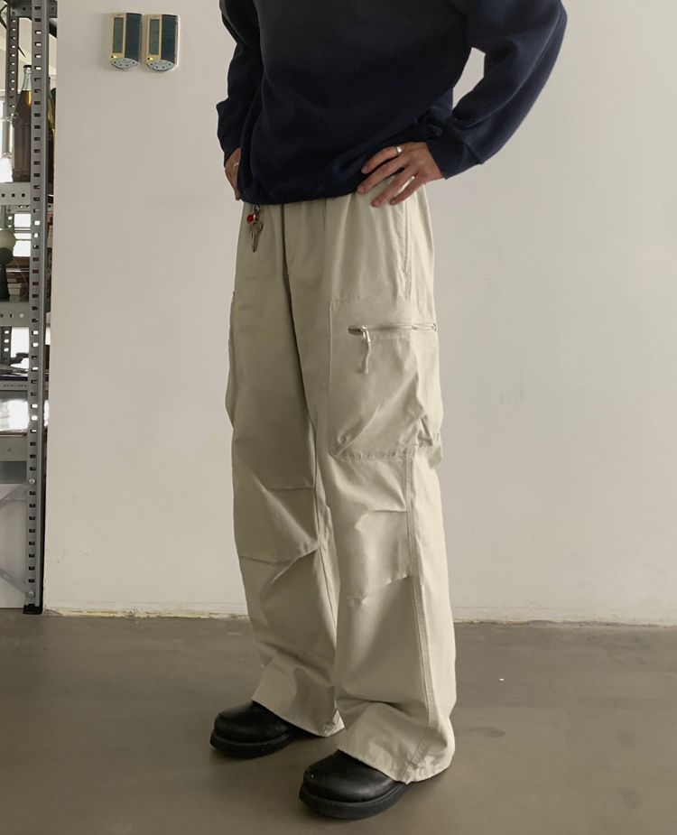 Functional Pleats Cargo Pants Korean Street Fashion Pants By In Knots Shop Online at OH Vault