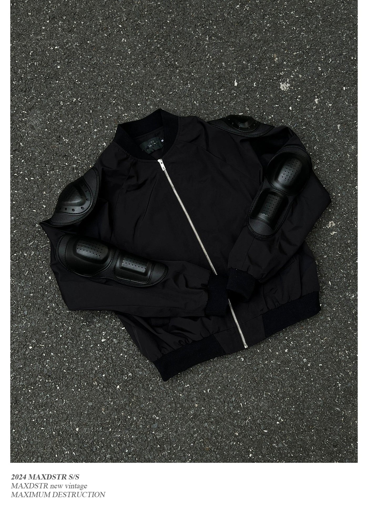 Protect Gear Bomber Jacket Korean Street Fashion Jacket By MaxDstr Shop Online at OH Vault