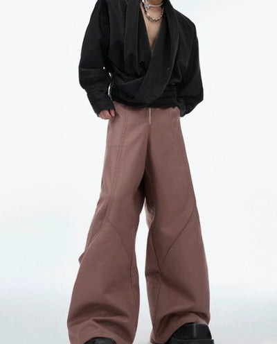3D Side Buttons Trousers Korean Street Fashion Trousers By Argue Culture Shop Online at OH Vault