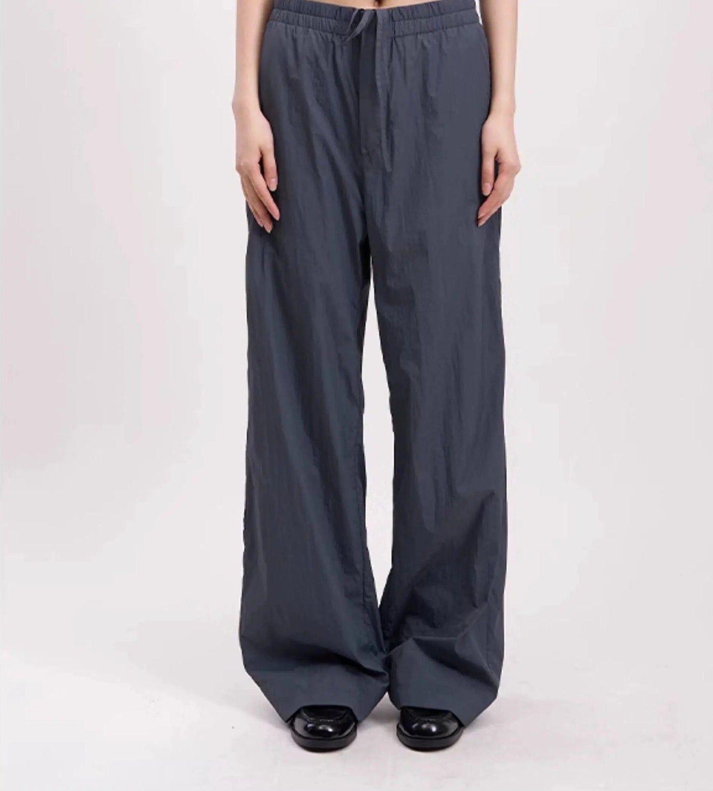 Light Elastic Waist Track Pants Korean Street Fashion Pants By Opicloth Shop Online at OH Vault