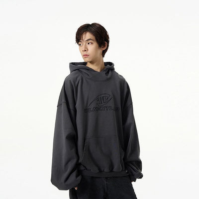 Loose Comfty Fit Hoodie Korean Street Fashion Hoodie By 77Flight Shop Online at OH Vault