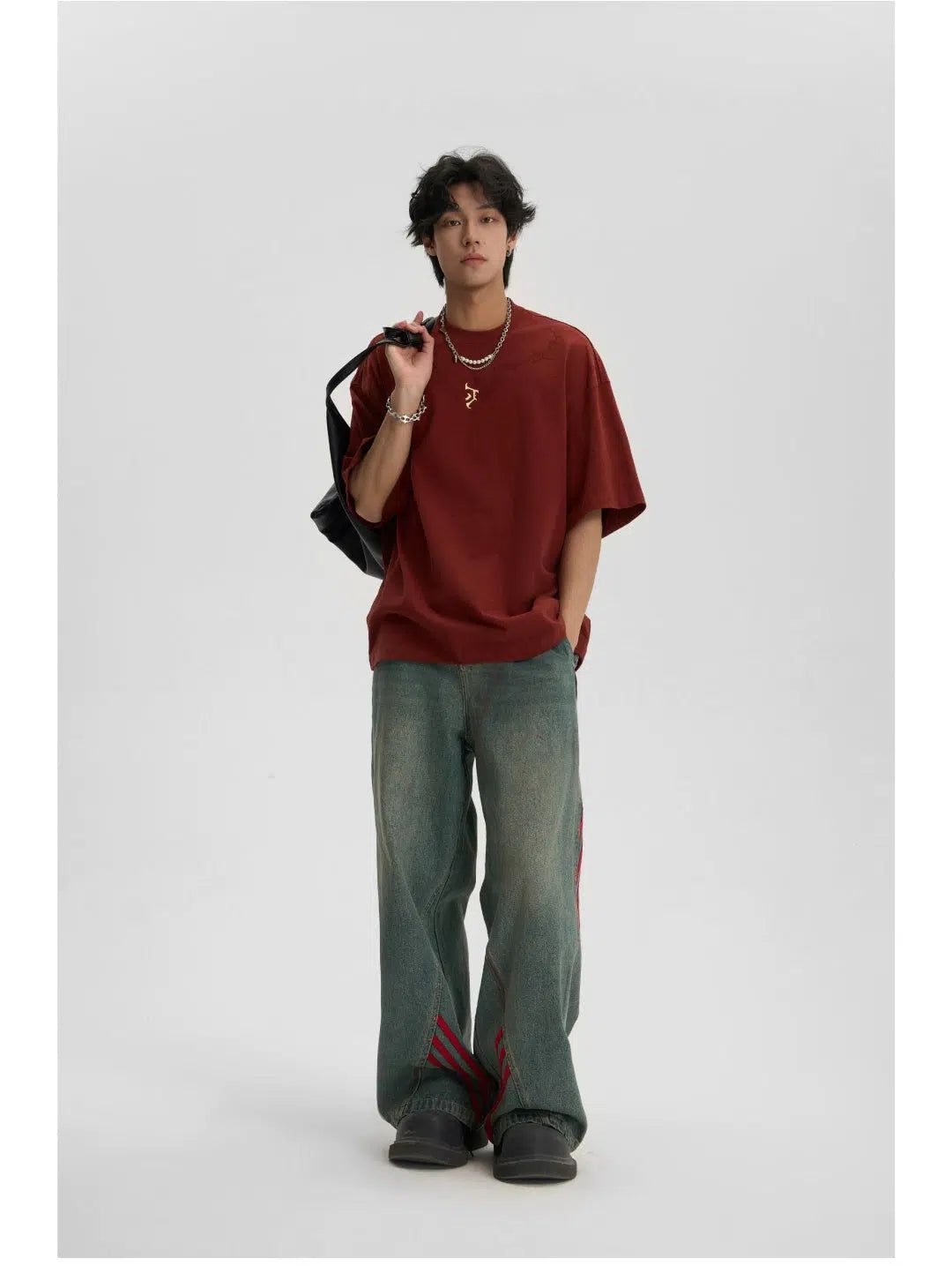 Thorned Stems Grunge T-Shirt Korean Street Fashion T-Shirt By JHYQ Shop Online at OH Vault