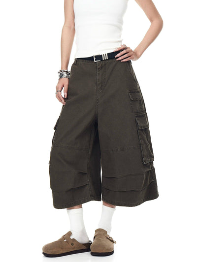 Flap Side Pockets Denim Shorts Korean Street Fashion Shorts By Blacklists Shop Online at OH Vault