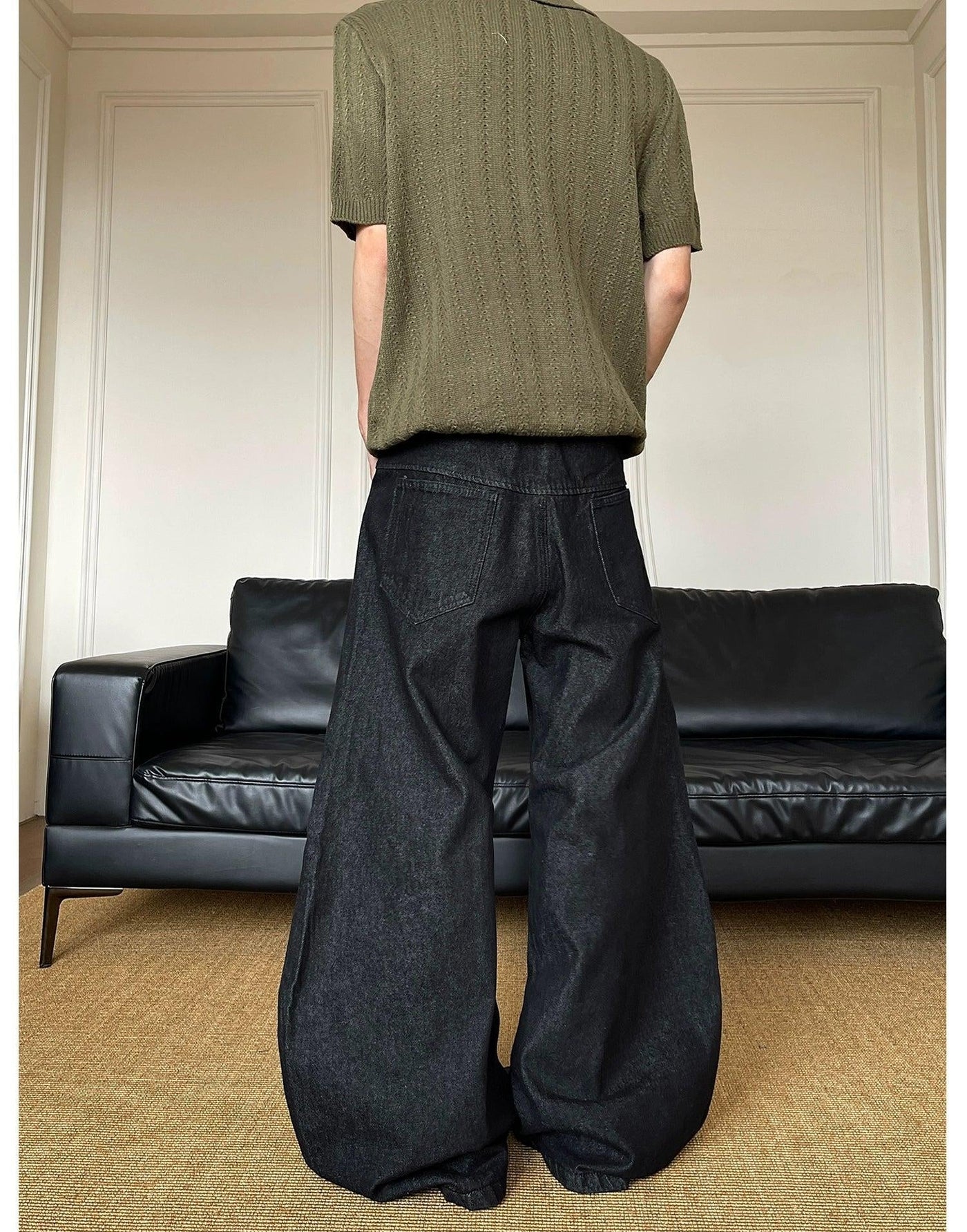 Goth Style Wide Jeans Korean Street Fashion Jeans By MaxDstr Shop Online at OH Vault