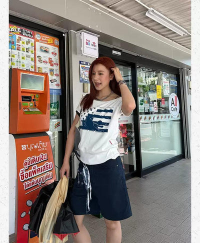 Coin Purse Details Shorts Korean Street Fashion Shorts By Made Extreme Shop Online at OH Vault