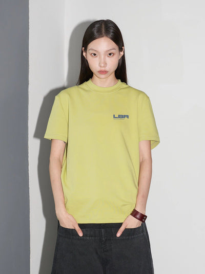 Regular Fit Cotton T-Shirt Korean Street Fashion T-Shirt By 49PERCENT Shop Online at OH Vault