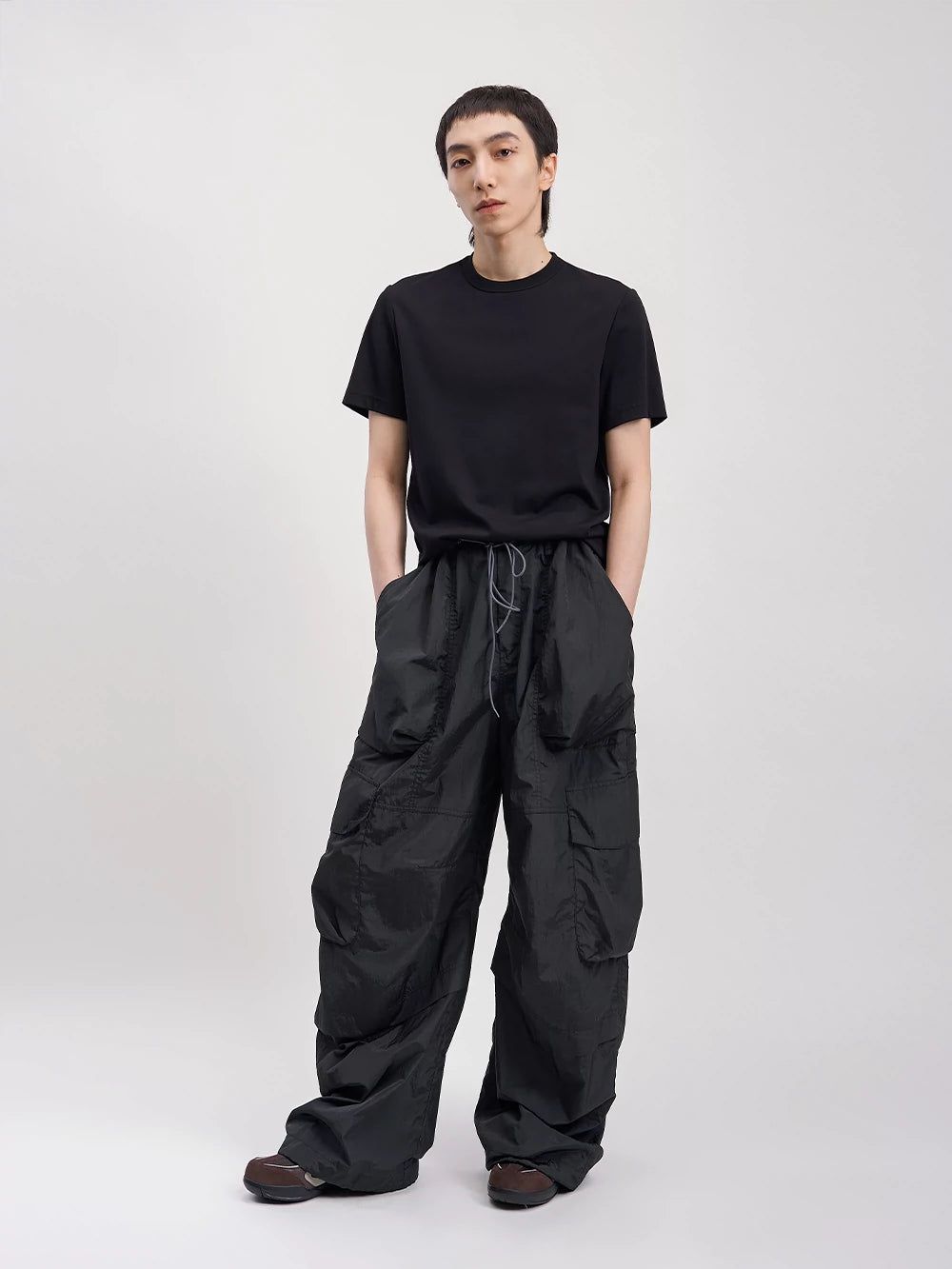 Casual Cargo Style Track Pants Korean Street Fashion Pants By Opicloth Shop Online at OH Vault