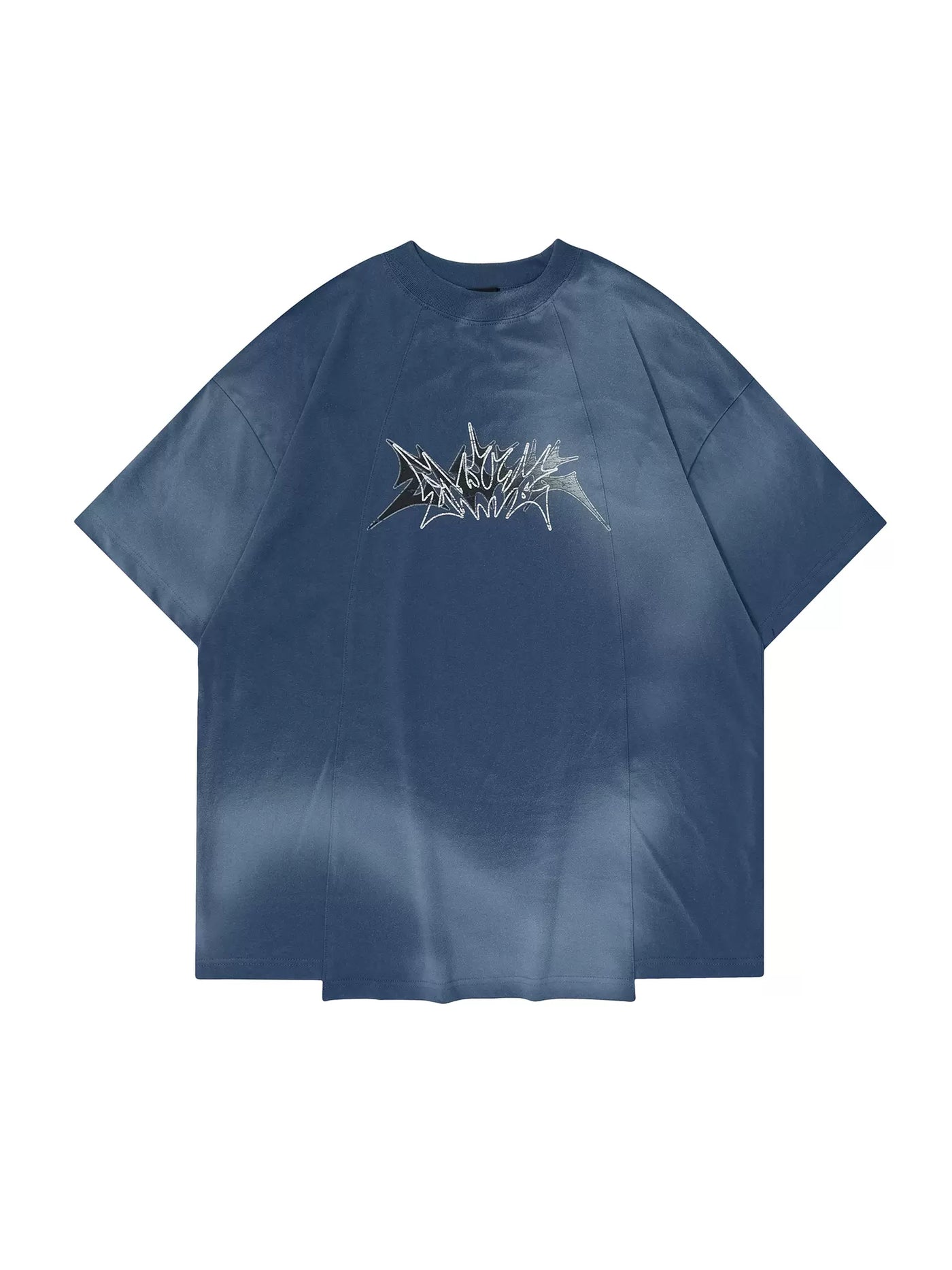 Structured Gradient Graphic T-Shirt Korean Street Fashion T-Shirt By MaxDstr Shop Online at OH Vault