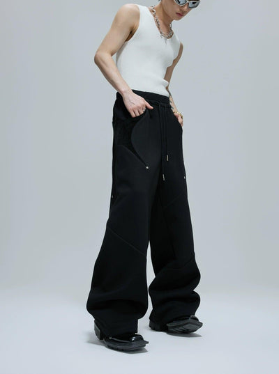 Athleisure Contrast Spliced Zip-Up Hoodie & Sweatpants Set Korean Street Fashion Clothing Set By Argue Culture Shop Online at OH Vault