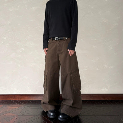 Utility Pocket Wide Leg Cargo Pants