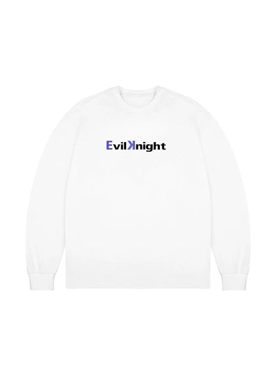 Basic Logo Long Sleeve T-Shirt Korean Street Fashion T-Shirt By Evil Knight Shop Online at OH Vault