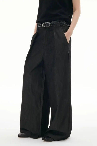 Side Pockets Loose Jeans Korean Street Fashion Jeans By Funky Fun Shop Online at OH Vault