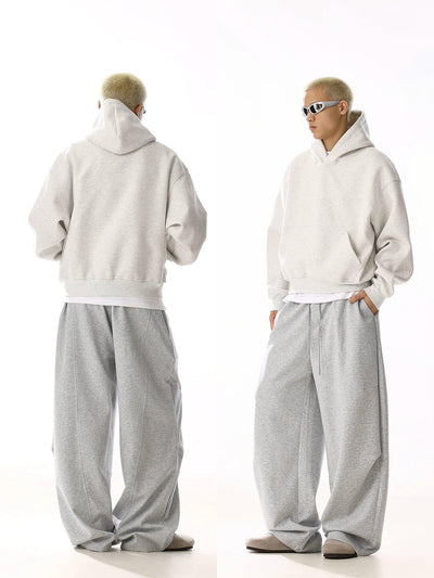 Drawstring Elastic Waist Sweatpants Korean Street Fashion Pants By MEBXX Shop Online at OH Vault