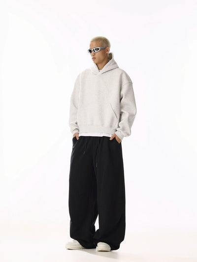 Drawstring Elastic Waist Sweatpants Korean Street Fashion Pants By MEBXX Shop Online at OH Vault