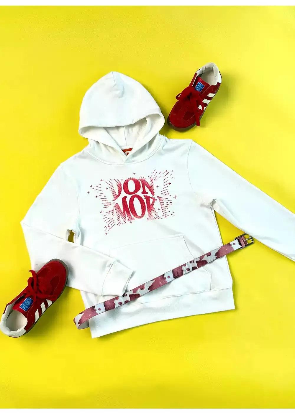 Faded Logo Emphasis Hoodie Korean Street Fashion Hoodie By Donsmoke Shop Online at OH Vault