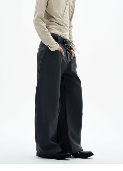 Front Pocket Loose Fit Trousers Korean Street Fashion Trousers By 77Flight Shop Online at OH Vault