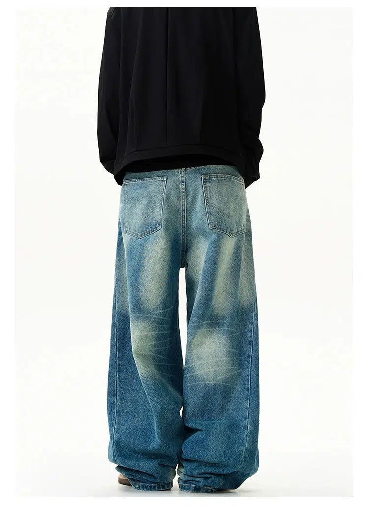 Whiskers & Scratch Scimitar Jeans Korean Street Fashion Jeans By A PUEE Shop Online at OH Vault