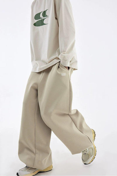 Gartered End Oversized Sweatpants Korean Street Fashion Pants By Crying Center Shop Online at OH Vault