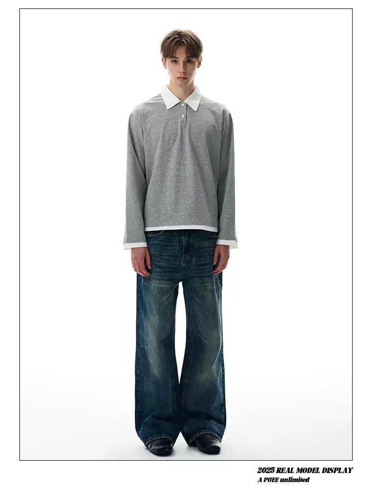 Contrast Collar Clean Fit Polo