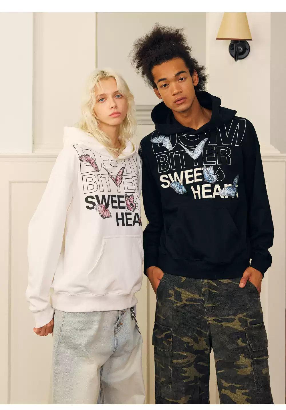 Graphic Print Hoodie Korean Street Fashion Hoodie By Donsmoke Shop Online at OH Vault