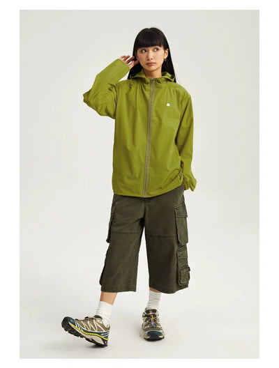 Hooded Solid Color Jacket Korean Street Fashion Jacket By WASSUP Shop Online at OH Vault
