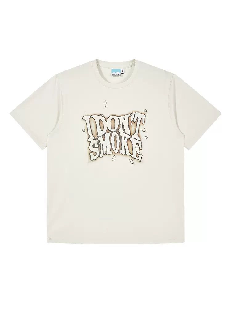 Smoky Logo Long Sleeve T-Shirt Korean Street Fashion T-Shirt By Donsmoke Shop Online at OH Vault