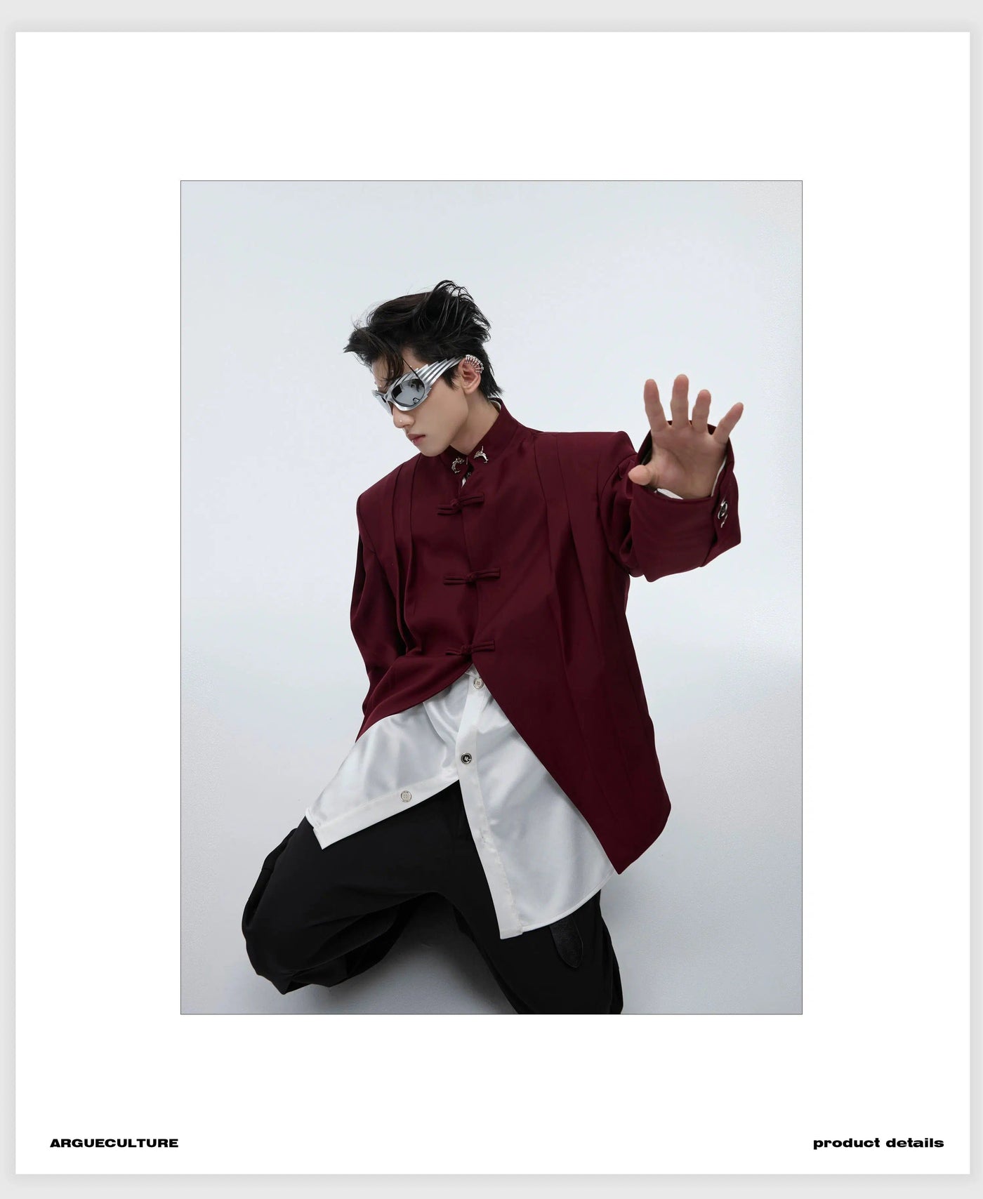 Asian Style Button Shirt Korean Street Fashion Shirt By Argue Culture Shop Online at OH Vault