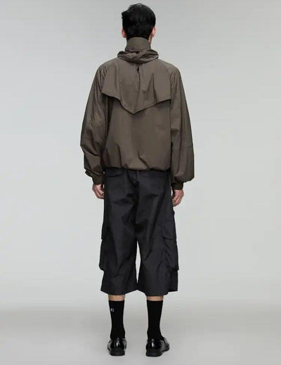 Solid Color Cargo Shorts Korean Street Fashion Shorts By Opicloth Shop Online at OH Vault