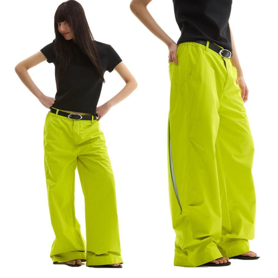 Spliced Side Track Pants Korean Street Fashion Pants By Funky Fun Shop Online at OH Vault