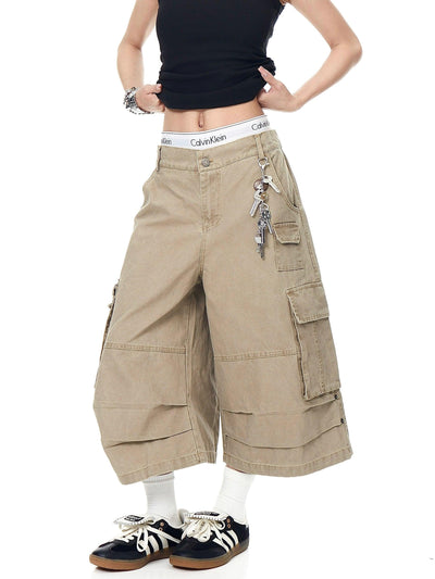 Flap Side Pockets Denim Shorts Korean Street Fashion Shorts By Blacklists Shop Online at OH Vault
