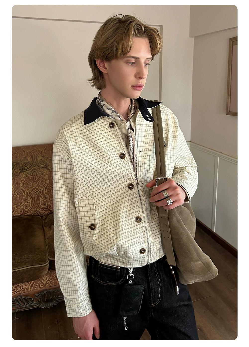 Ruched Hem Zipped and Buttoned Jacket Korean Street Fashion Jacket By Made Extreme Shop Online at OH Vault