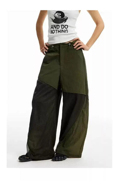 Lightweight Contrast Pants Korean Street Fashion Pants By Conp Conp Shop Online at OH Vault