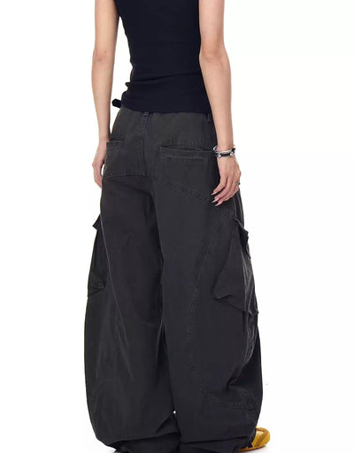 Side Tilt Pockets Washed Jeans Korean Street Fashion Jeans By Blacklists Shop Online at OH Vault