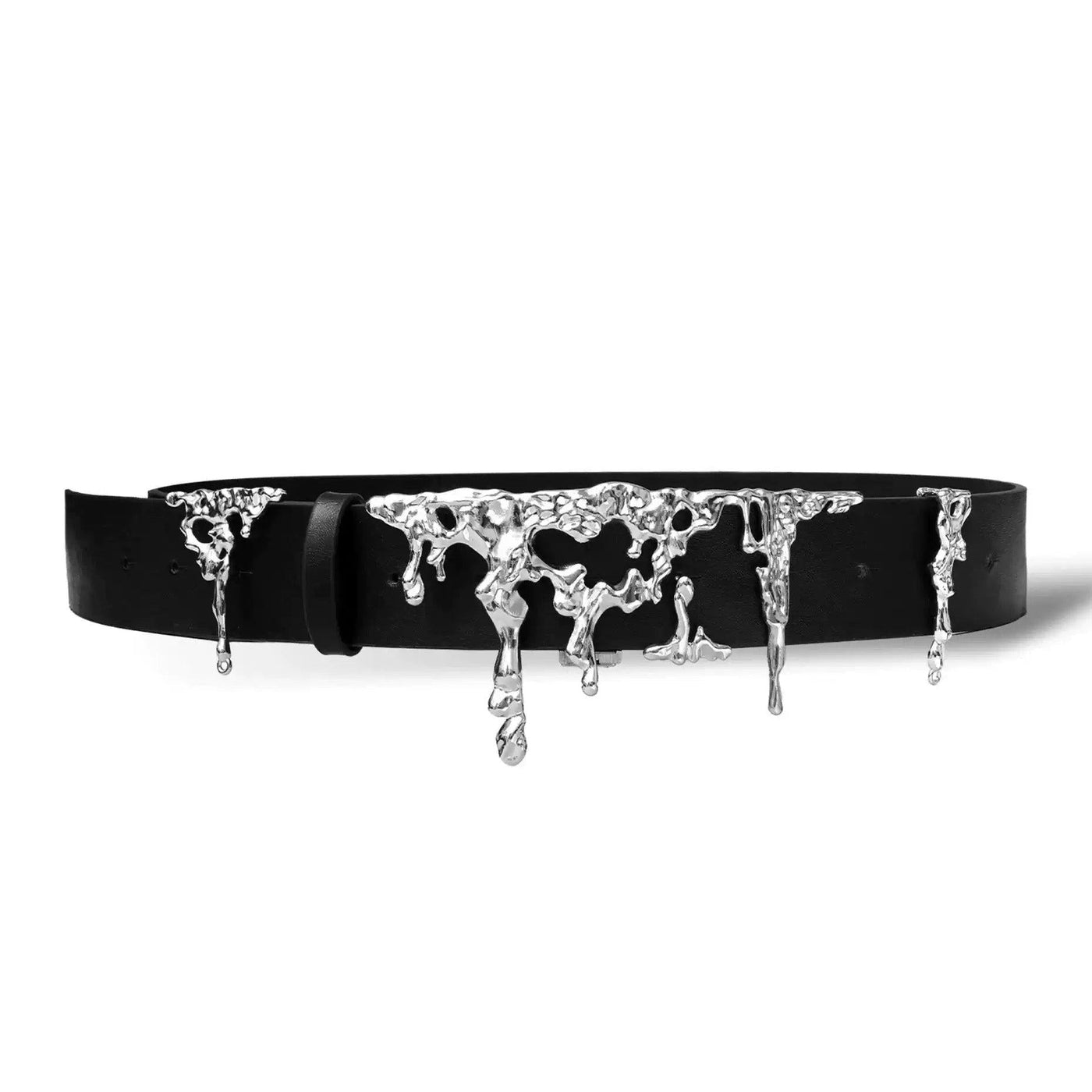Cosmic Melt Detail Belt Korean Street Fashion Belt By Tian Tian Shop Online at OH Vault