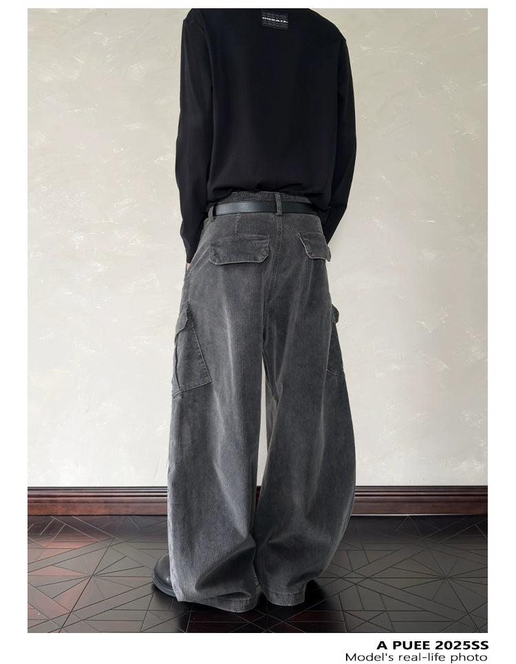 Faded Baggy Fit Cargo Pants