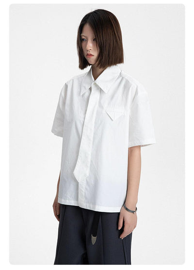 Neat Versatile Boxy Shirt Korean Street Fashion Shirt By Made Extreme Shop Online at OH Vault