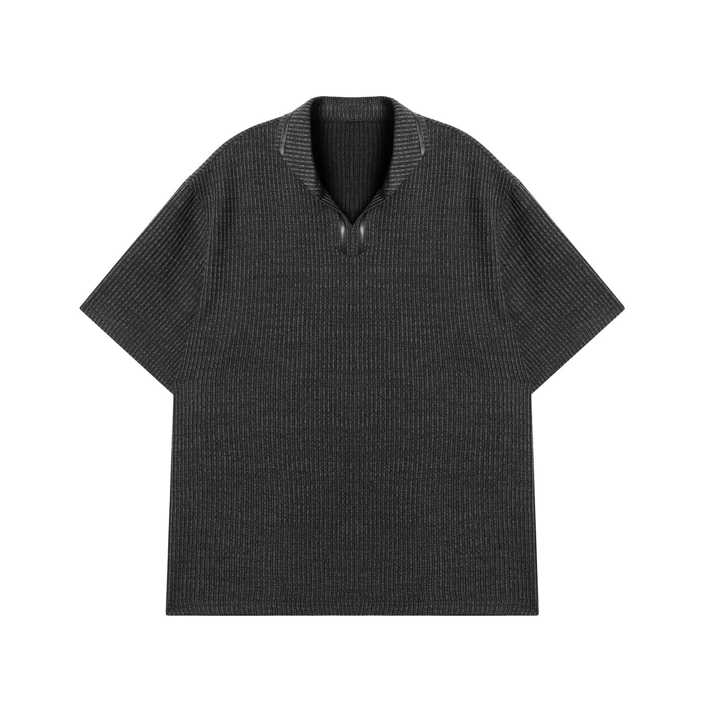 Chic Striped Polo Korean Street Fashion Polo By JHYQ Shop Online at OH Vault