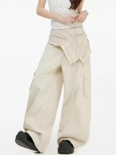 Avant Garde Styling Cargo Pants Korean Street Fashion Pants By INS Korea Shop Online at OH Vault