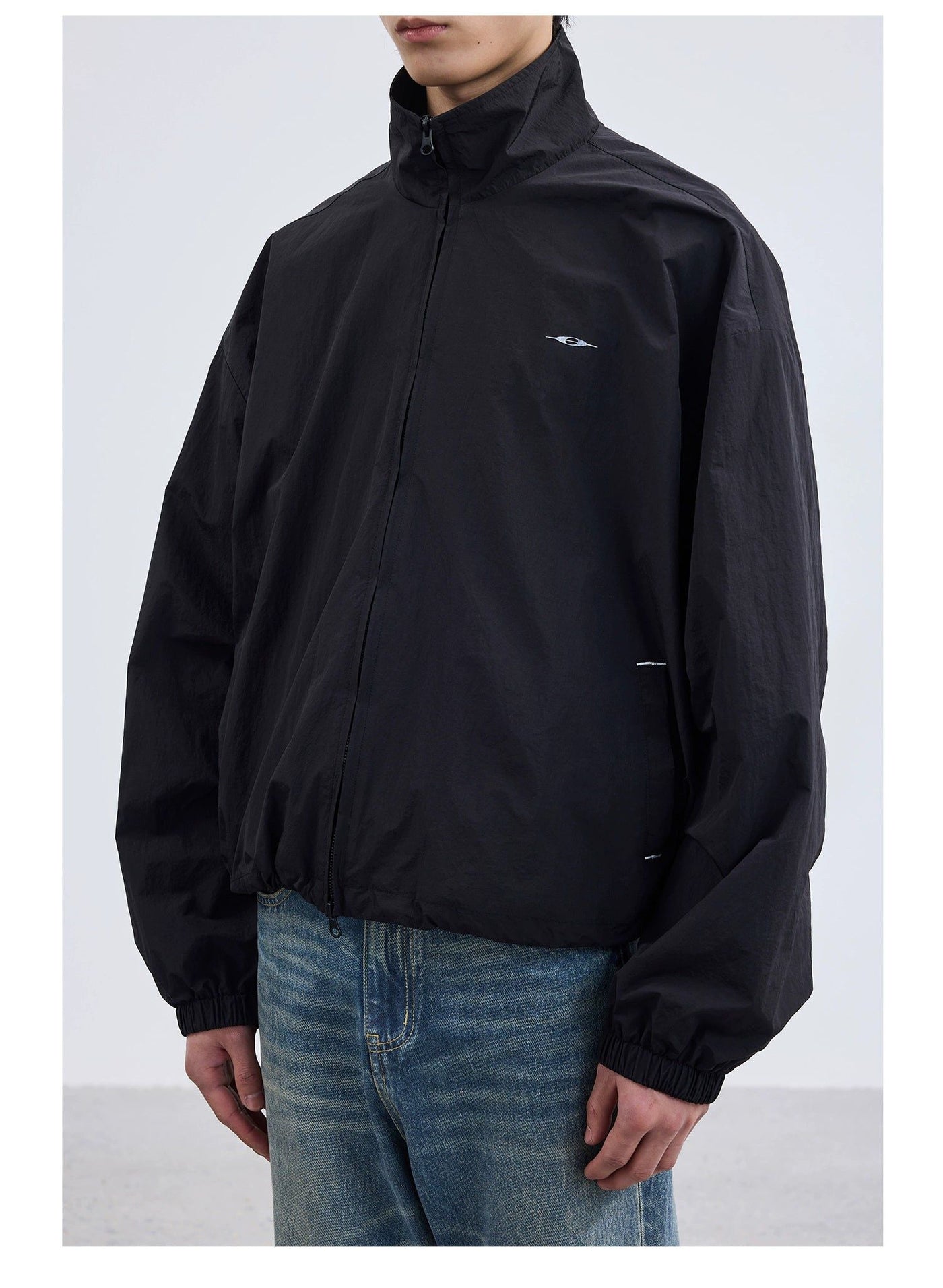 Two Zip Heads Windbreaker Jacket Korean Street Fashion Jacket By Terra Incognita Shop Online at OH Vault