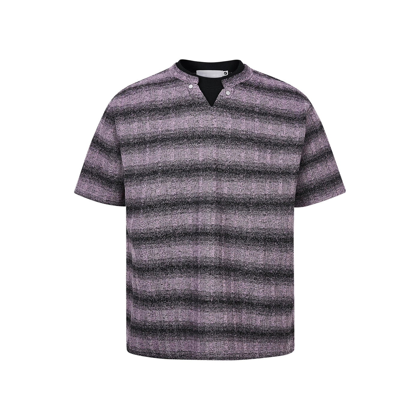 Contrast Smudged Stripes T-Shirt Korean Street Fashion T-Shirt By MaxDstr Shop Online at OH Vault
