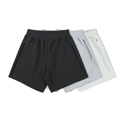 Athleisure Zipped Pockets Shorts Korean Street Fashion Shorts By IDLT Shop Online at OH Vault