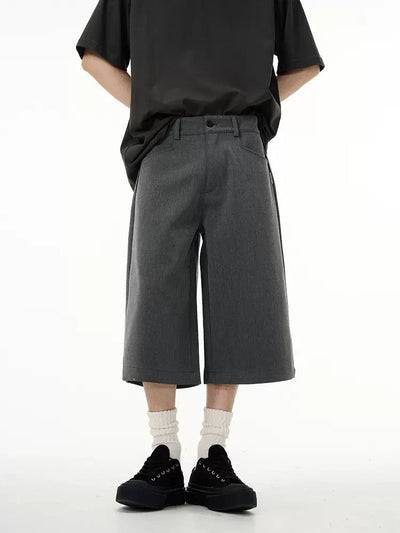 Wide Long Cut Pants Korean Street Fashion Pants By 77Flight Shop Online at OH Vault