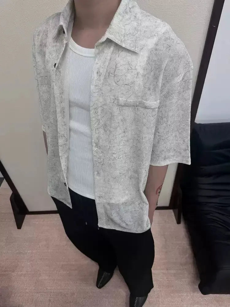 Comfy Branches Pattern Shirt Korean Street Fashion Shirt By Terra Incognita Shop Online at OH Vault