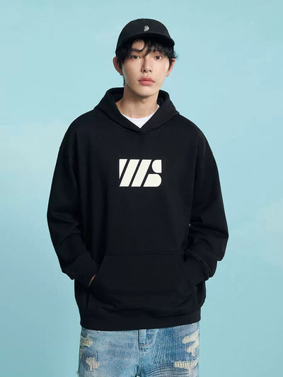 Logo Print Versatile Hoodie Korean Street Fashion Hoodie By WORKSOUT Shop Online at OH Vault